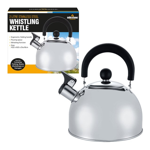 2L Stainless Steel Whistling Kettle