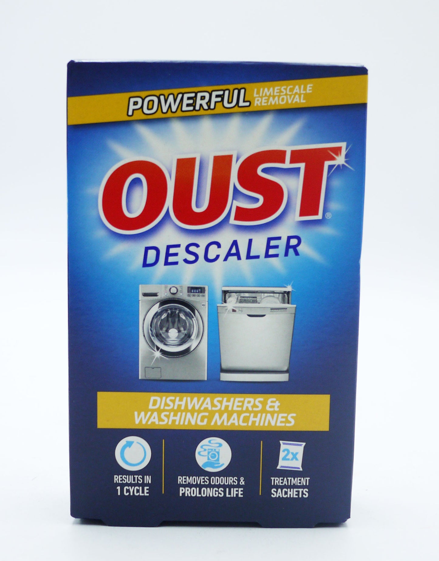 OUST DISHWASHER/MACHINE CLEANER 2 SACHETS