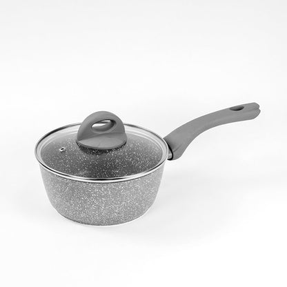 Blackmoor 18cm Sauce Pan & Lid Grey