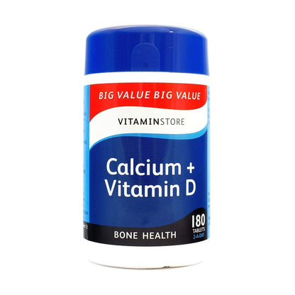 CALCIUM & D 400MG TABLETS 180S