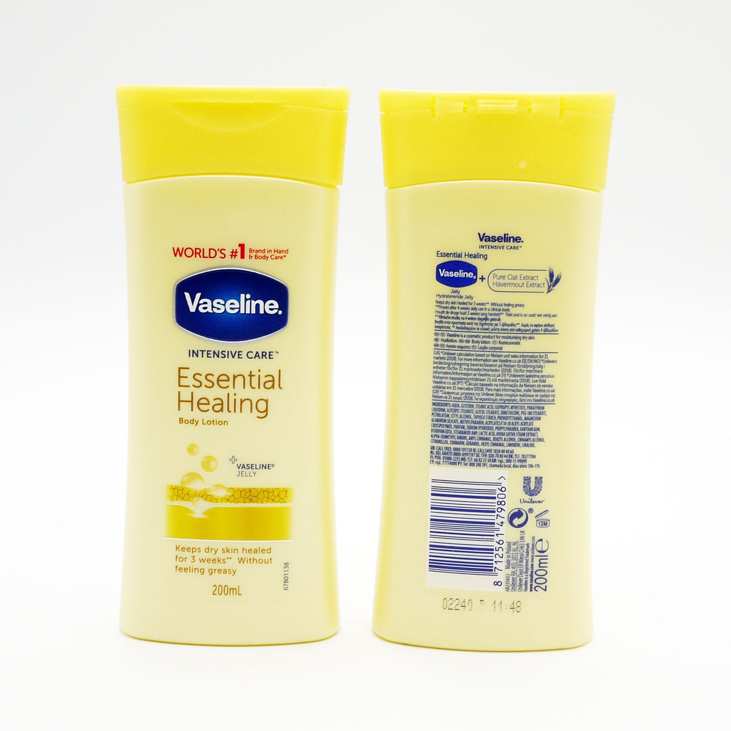 VASELINE LOTION ESSENTIAL HEALING DRY SKIN 200ml