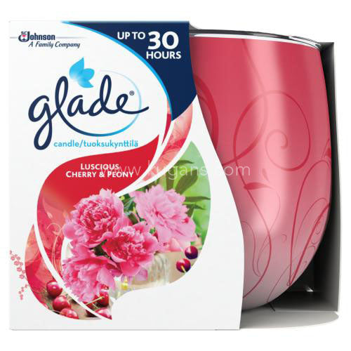 Glade Candles 120gm Peony & Cherry