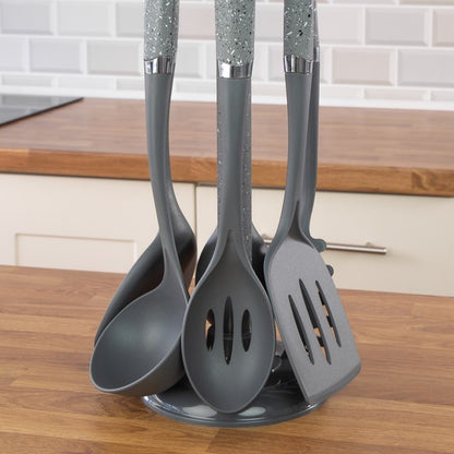 Blackmoor 6 piece Utensil Set - Grey