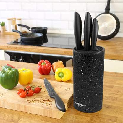 Blackmoor Orb Knife Block - Black