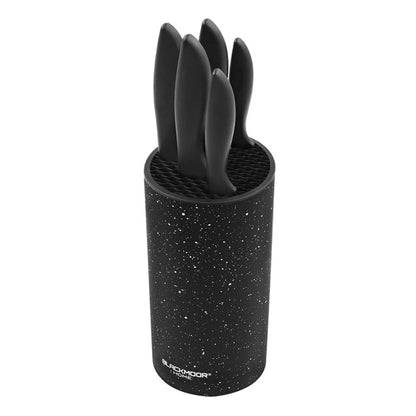 Blackmoor Orb Knife Block - Black