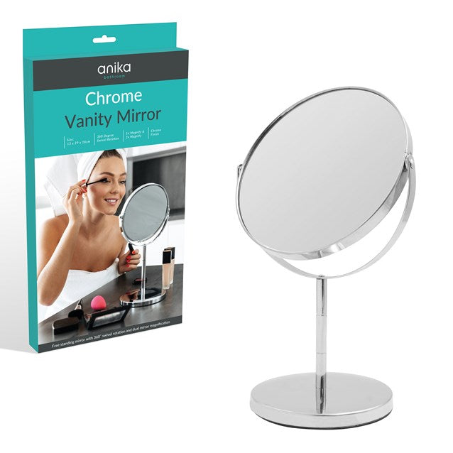 Chrome Vanity Mirror