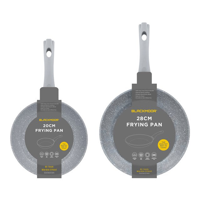 Blackmoor 2pc frying pan set grey