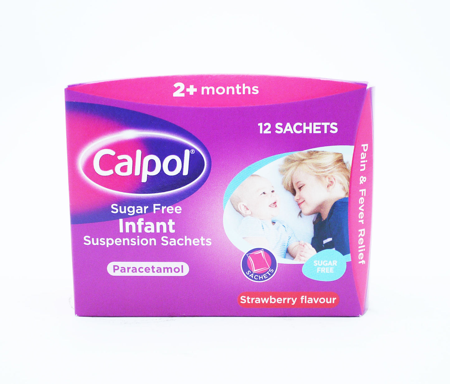 CALPOL SUGAR FREE INFANT SACHETS 5ML 12'S