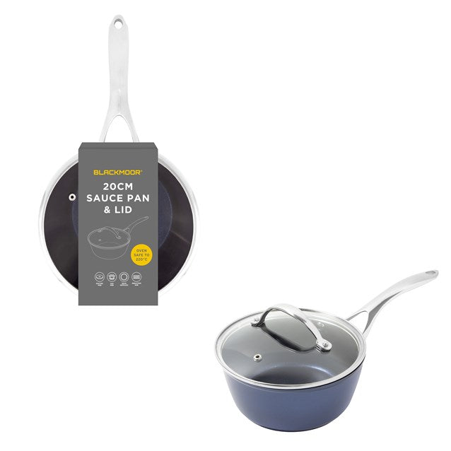 Blackmoor Blue Pro 5 20cm Sauce Pan