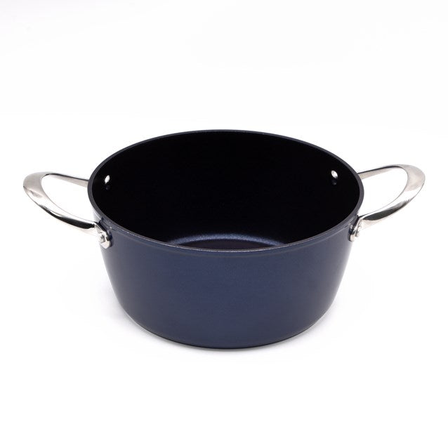 Blackmoor Blue Pro 5 24cm Casserole Pot