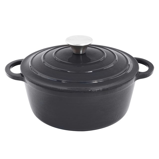 Blackmoor Cast Iron 24cm/2.5L Casserole Black
