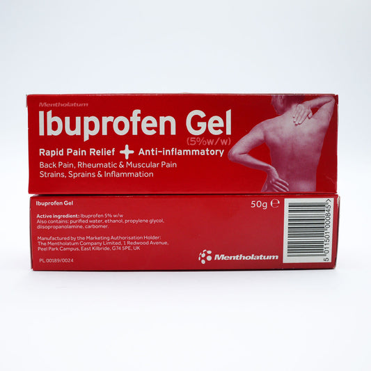 IBUPROFEN GEL 50GM