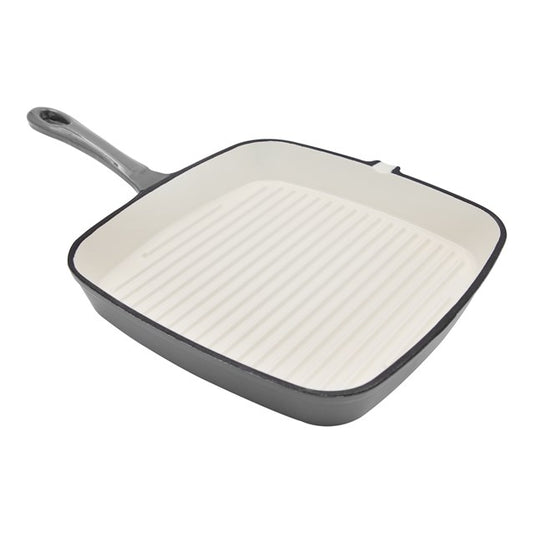 Blackmoor Cast Iron 23.5cm griddle pan Grey