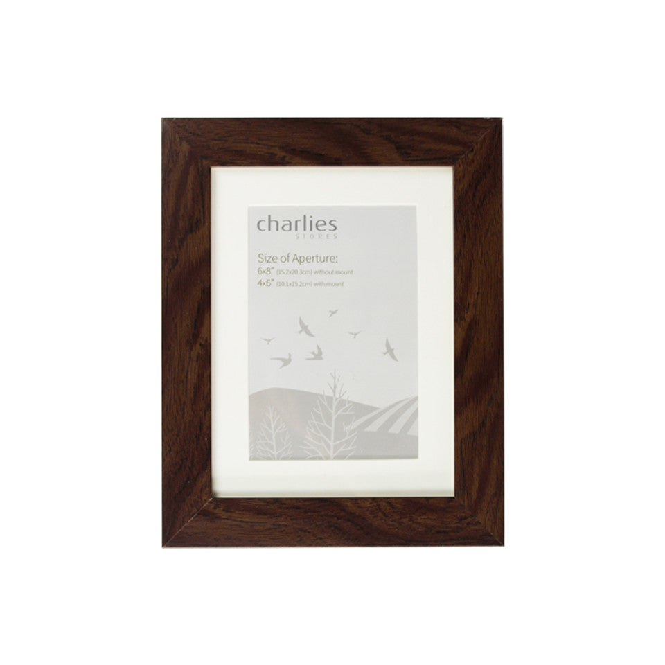 Dark oak 6" x 8" Photo Frame