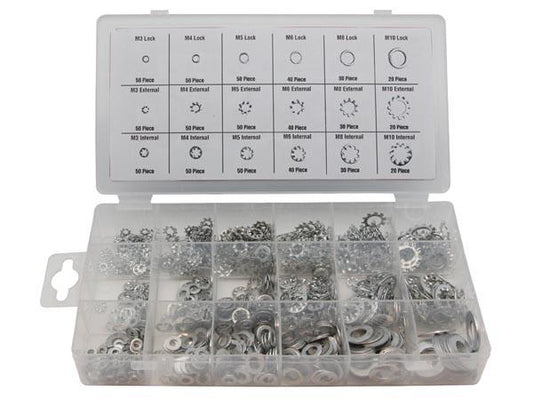 AM-TECH 720 PIECE WASHER ASSORTMENT