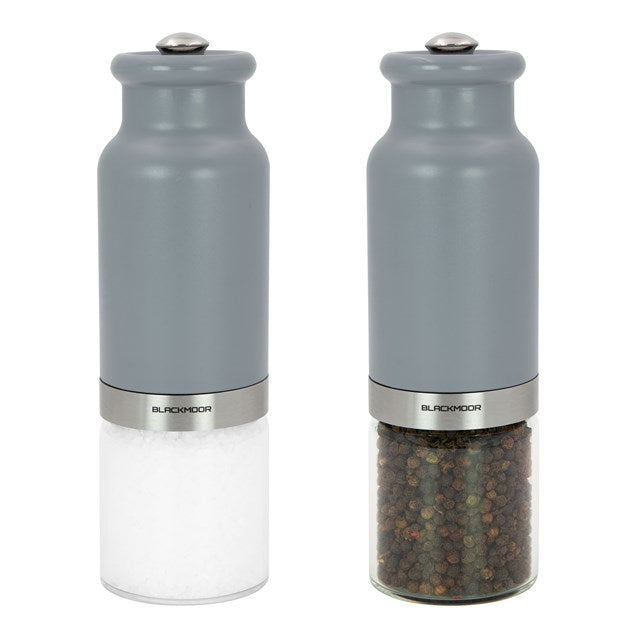 Blackmoor Gravity Salt and Pepper Mill Set Grey