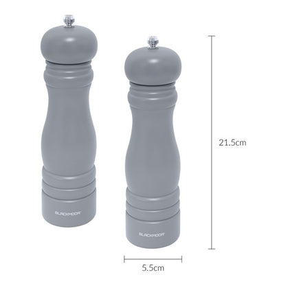 Blackmoor Manual Salt and Pepper Mill Set Grey