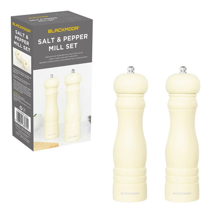 Blackmoor Manual Salt and Pepper Mill Set Cream