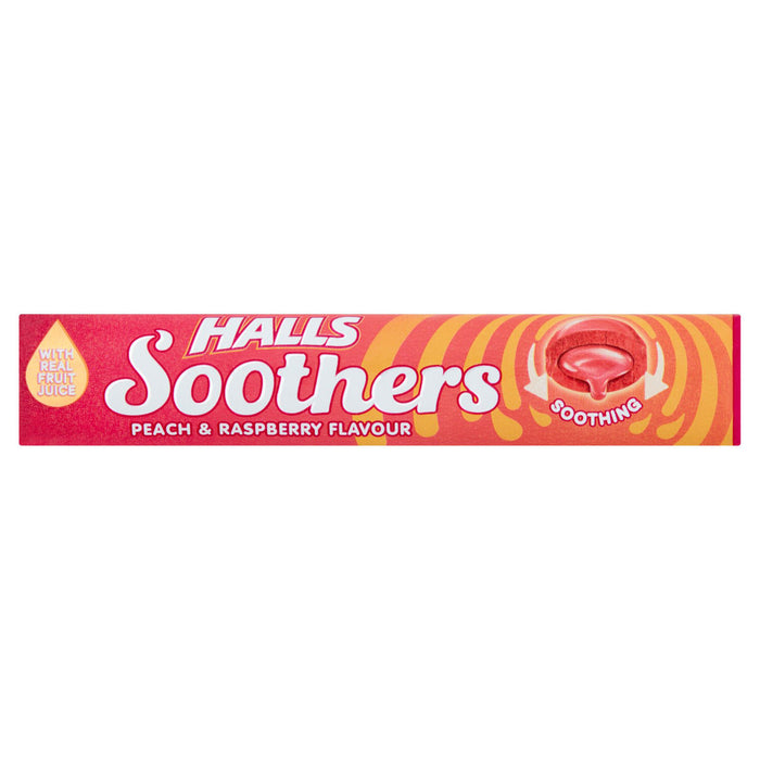 HALLS SOOTHERS PEACH / RASPBERRY 20'S