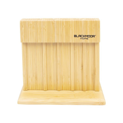 Blackmoor Bamboo Pro Knife Block Set