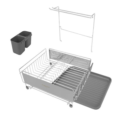 Blackmoor Deluxe Dish Drainer Grey