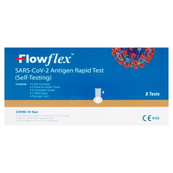 Flowflex Sars-CoV-2 Antigen Rapid Test (Self-Testing) 5 Test