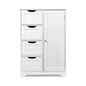 Free Standing Chest of 4 Drawer Cabinet