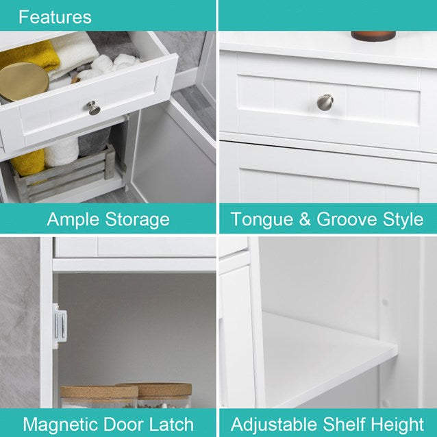 1 Door 1 Drawer Free Standing Cabinet