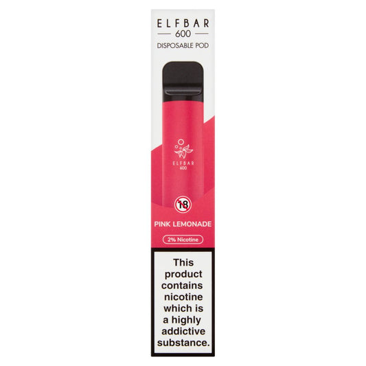 Elfbar Disposable Pod Pink Lemonade Flavor 600 puffs