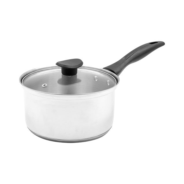 Blackmoor 18cm Stainless Steel Saucepan with Lid