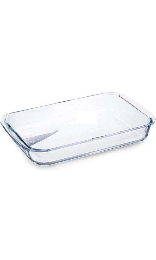 Assiette en verre trempé, assiette de cuisson créative, assiette à riz, assiette à légumes, assiette à poisson spéciale pour four micro-ondes, rectangulaire