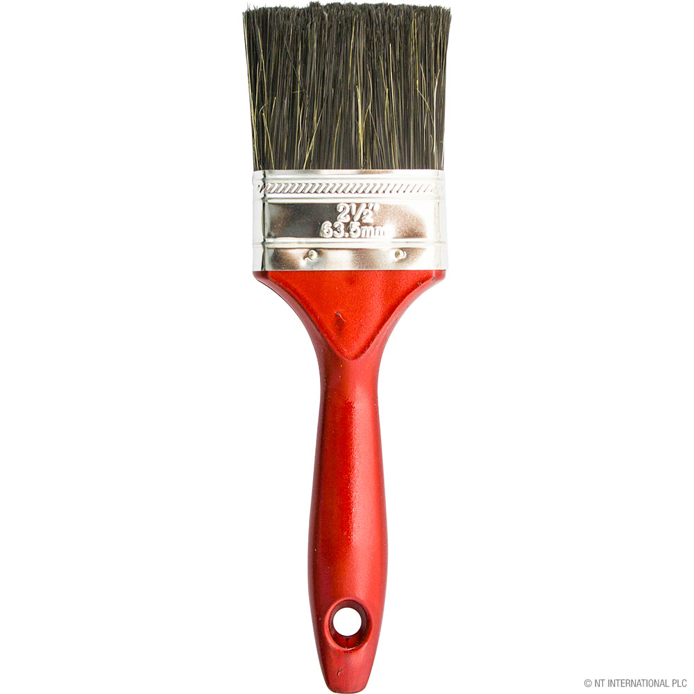 2.5" Paint Brush - Precision Craftsmanship with Red Handle - Professional Painting Tool