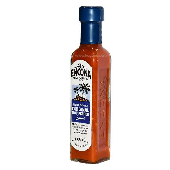 Encona hot pepper sauce