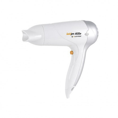 Sèche-cheveux HotelPro 1600w - Blanc avec cordon de 2,5 m