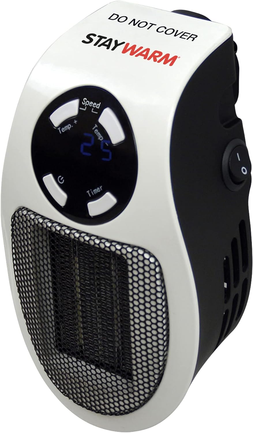 StayWarm 500w Plugin Local Ceramic Fan Heater