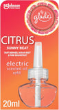 Glade Citrus Sunny Beat Scented Oil Plugin, 20ml