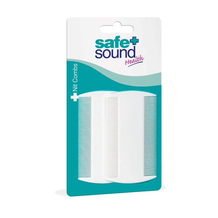 WHITE DUST COMBS 2 PC