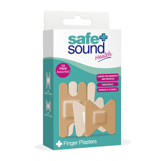 ASSORTED FINGER PLASTERS 12PACK