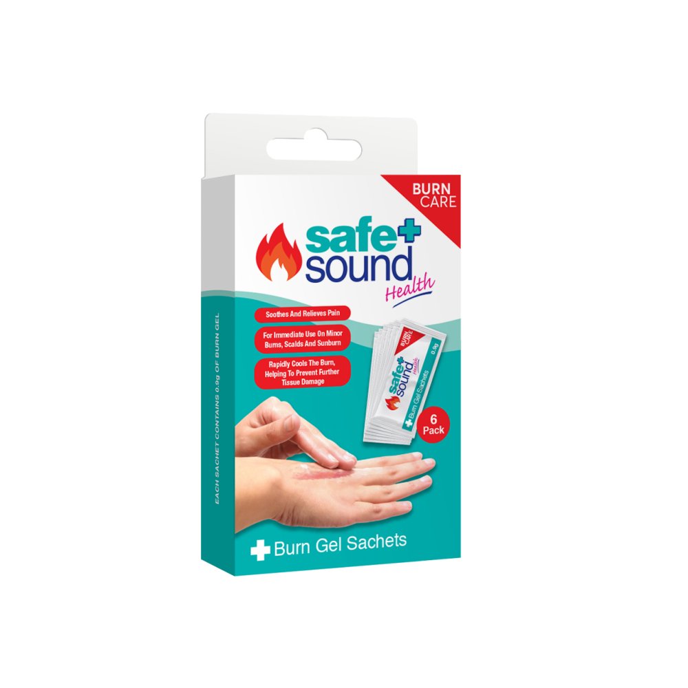 BURN GEL SACHET 6 X 0.9G