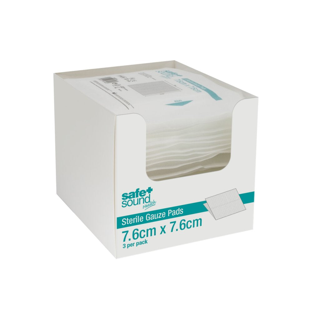 GAUZE PADS 7.6 x 7.6cm