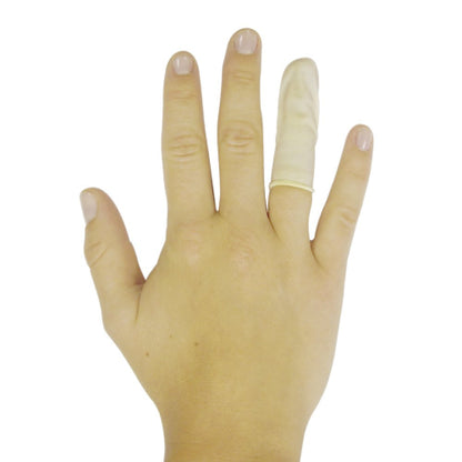 LATEX FINGER COTS 12 ASSORTED