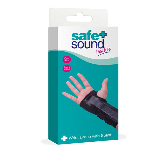 SPLINTED RIGHT WRIST BRACE (ONE SIZE)