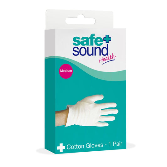 COTTON GLOVES MEDIUM