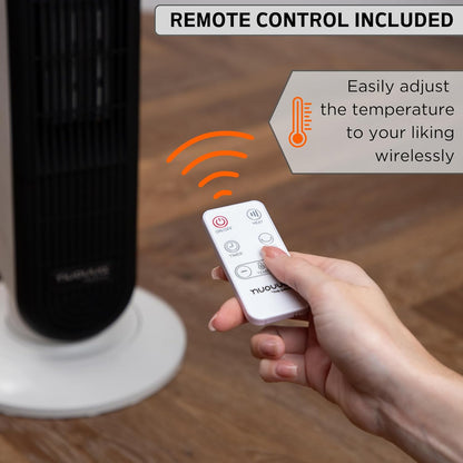 StayWarm 2000w Ceramic Tower Heater with Remote Control