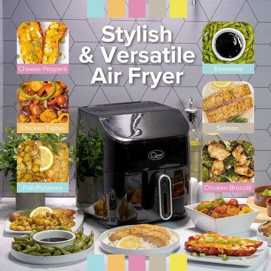 Friteuse à air numérique Quest 6L - EMBALLAGE COULEUR