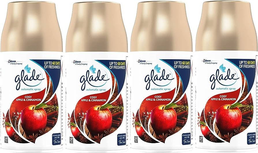 Glade Auto Spray Refill 269ml Cosy Apple & Cinnamon