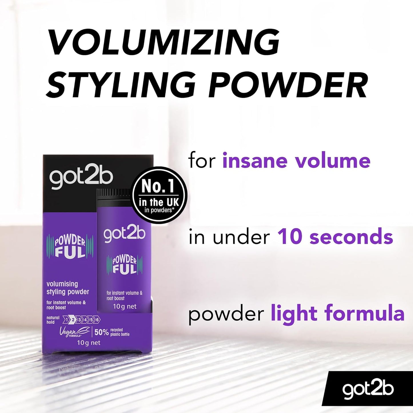 Got2B  Powderful Volumizing Styling Powder By Schwarzkopf - 10g,