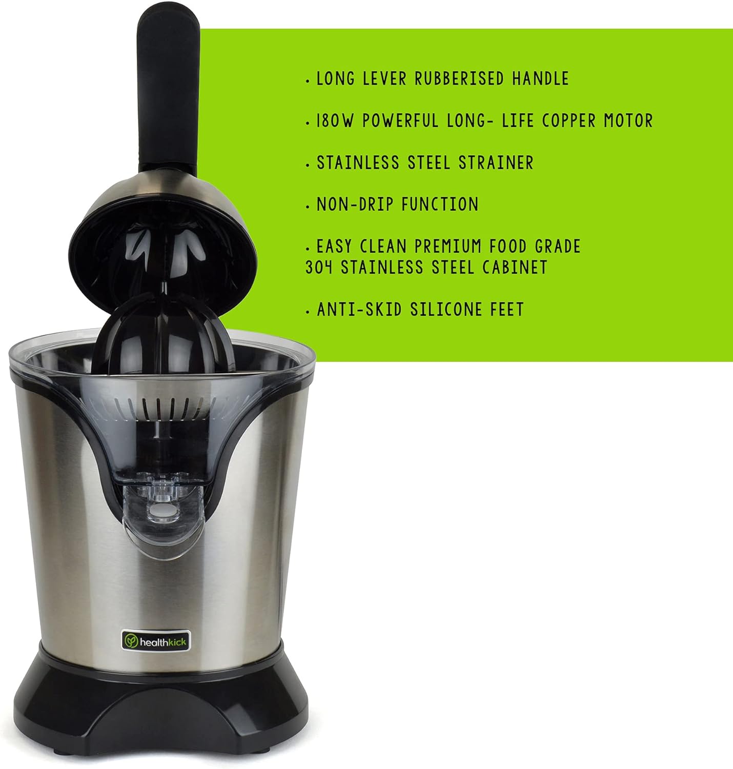 Presse-agrumes manuel Health Kick 180W