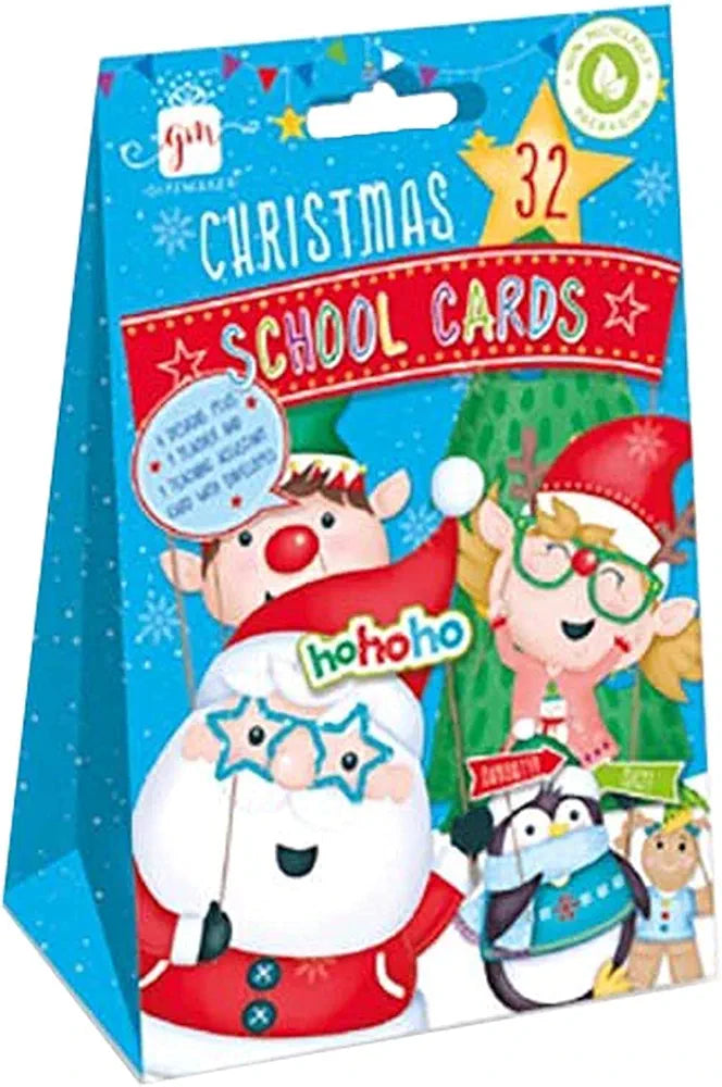 32 Christmas School Cards