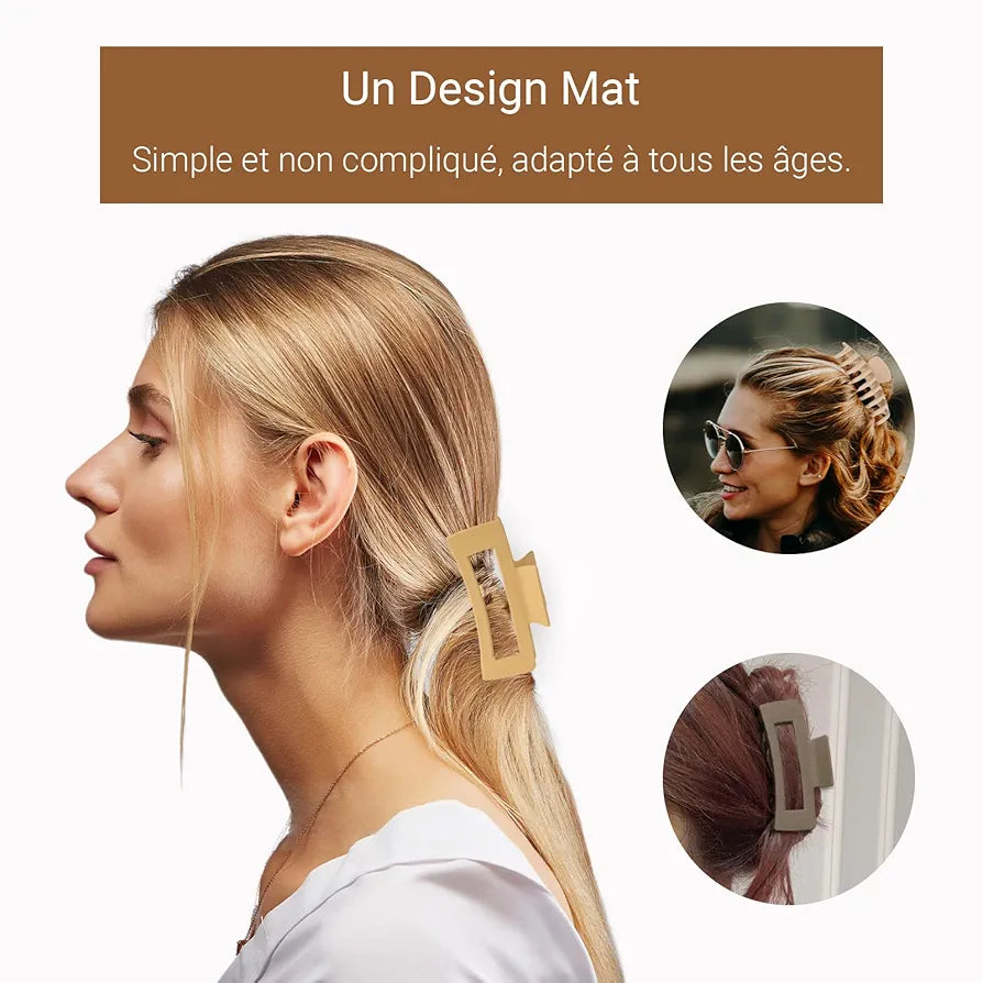 Grande pince à cheveux